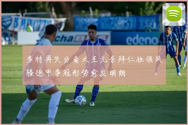 多特再失分南大王无奈拜仁独领风骚德甲争冠形势愈发明朗